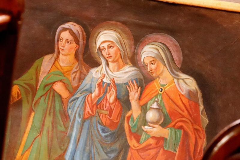 Abbau des Ostergrabes – ein gesellschaftliches Ereignis