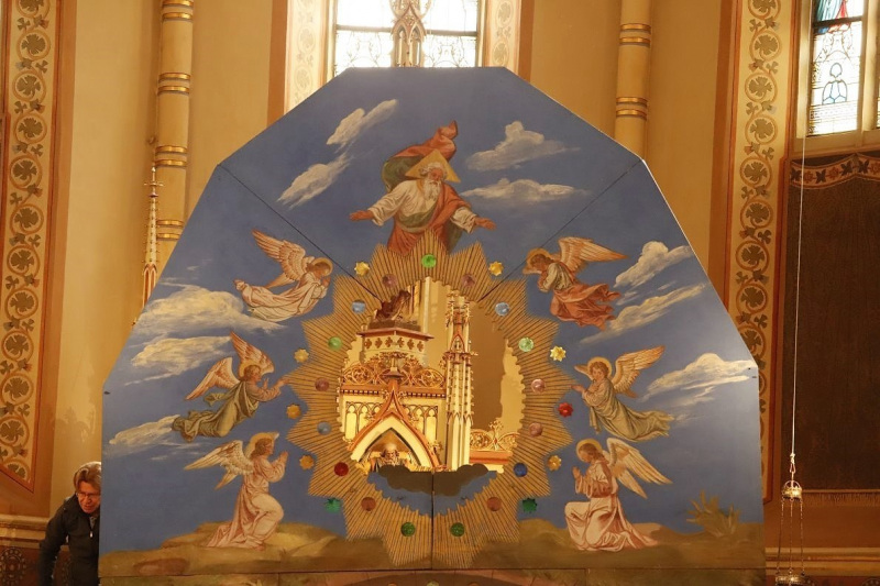 Abbau des Ostergrabes – ein gesellschaftliches Ereignis