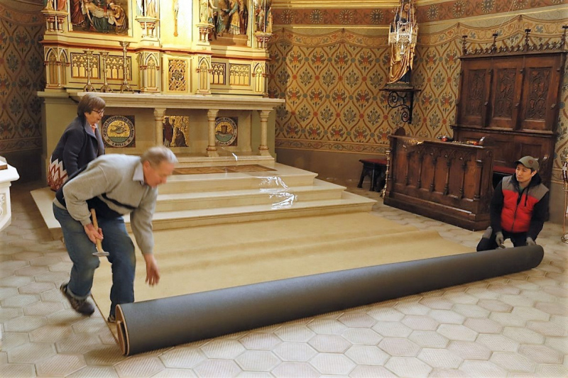 Abbau des Ostergrabes – ein gesellschaftliches Ereignis