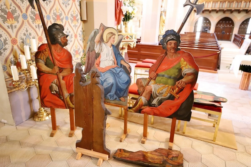 Abbau des Ostergrabes – ein gesellschaftliches Ereignis