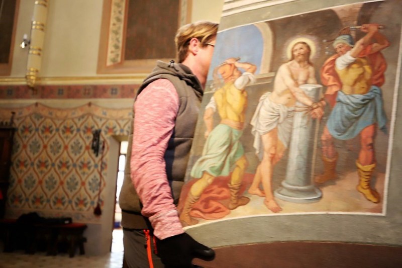 Abbau des Ostergrabes – ein gesellschaftliches Ereignis