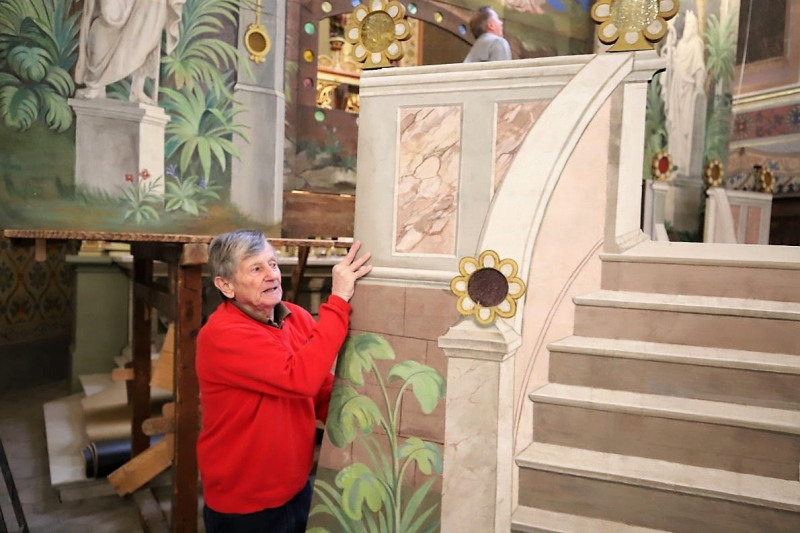 Abbau des Ostergrabes – ein gesellschaftliches Ereignis