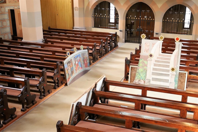 Abbau des Ostergrabes – ein gesellschaftliches Ereignis