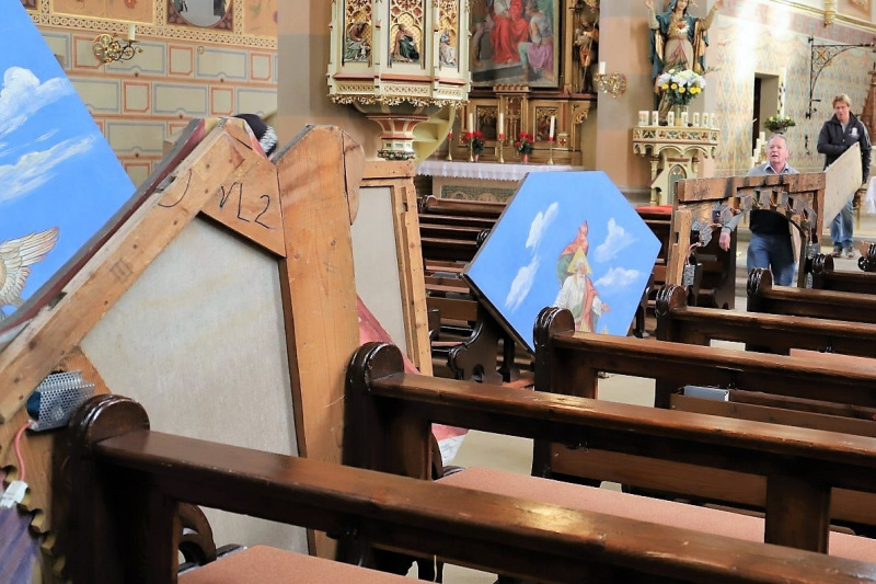 Abbau des Ostergrabes – ein gesellschaftliches Ereignis