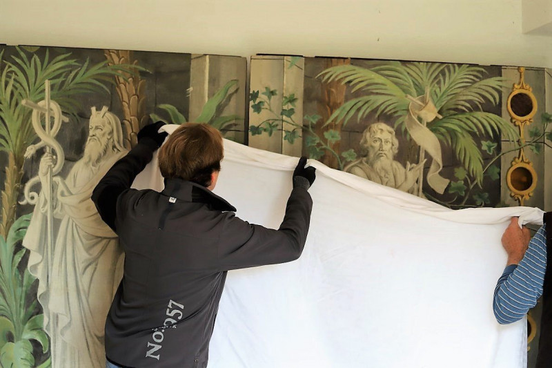 Abbau des Ostergrabes – ein gesellschaftliches Ereignis