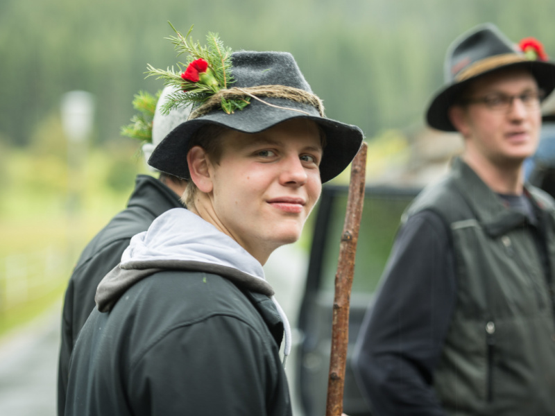Almabtrieb 2017 Feldernalm/Obermieming