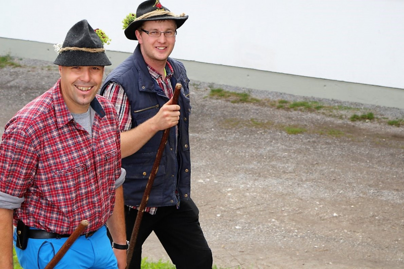 Almabtrieb Feldereralpe 2013 – „So wie seit 100 Jahren“