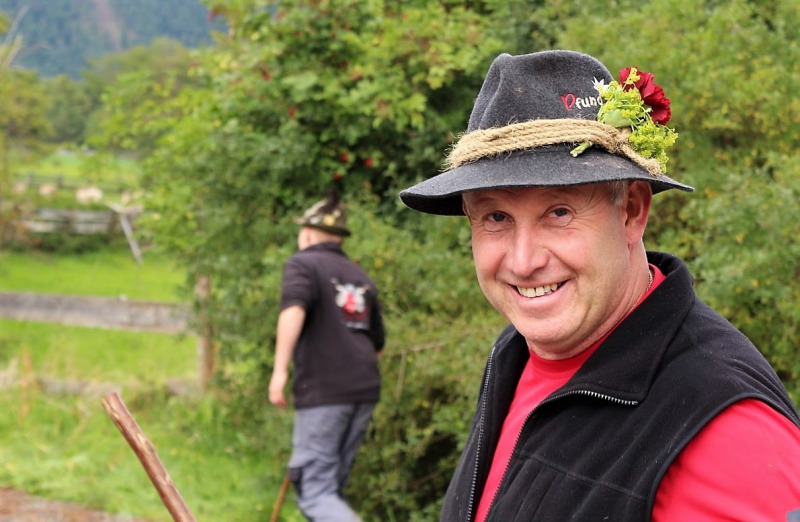 Almabtrieb Feldereralpe 2013 – „So wie seit 100 Jahren“
