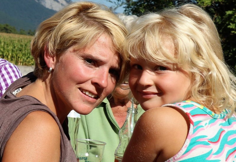 Almabtrieb Hochfeldern Alm 2015