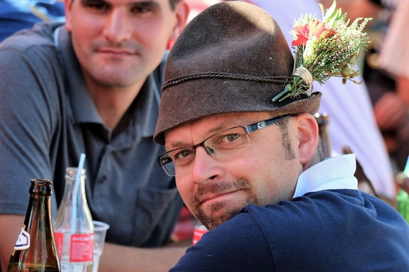 Almabtrieb Hochfeldern Alm 2015