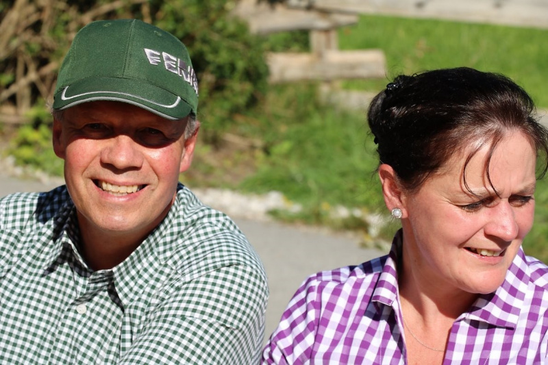 Almabtrieb Hochfeldern Alm 2015