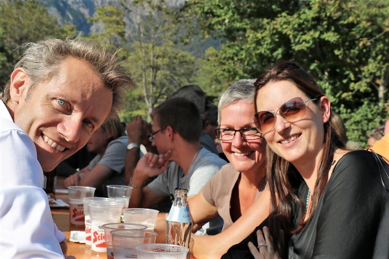 Almabtrieb Hochfeldern Alm 2015
