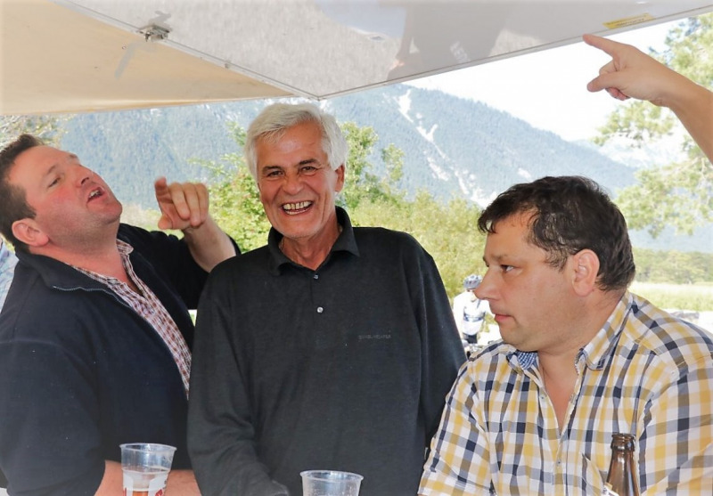 Almabtrieb Hochfeldern Alm 2015