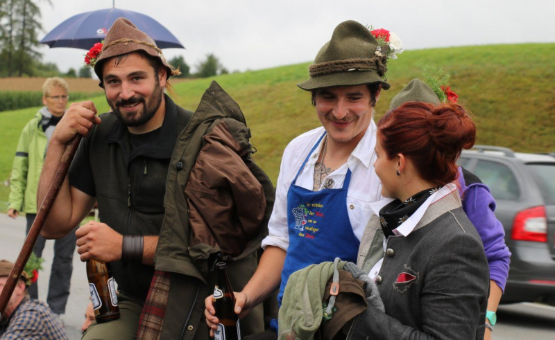Almabtrieb Hochfeldernalm 2016 – Almvieh wurde wieder geschmückt