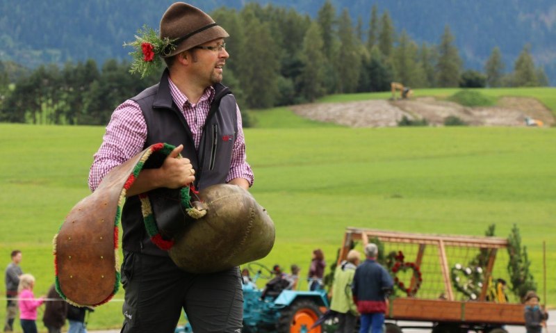 Almabtrieb Hochfeldernalm 2016 – Almvieh wurde wieder geschmückt