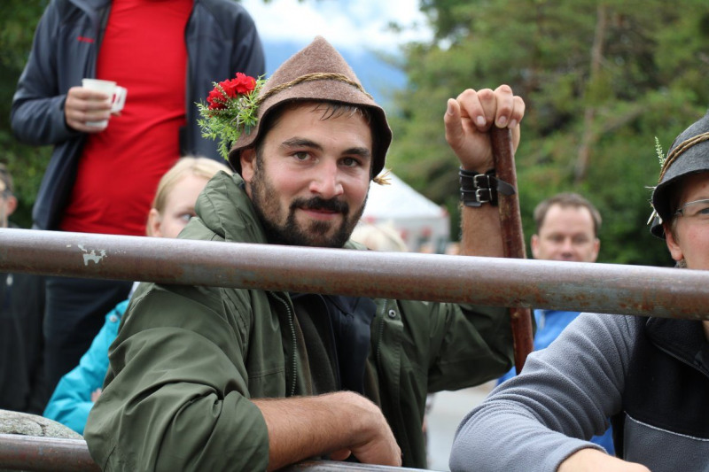 Almabtrieb Hochfeldernalm 2016 – Almvieh wurde wieder geschmückt