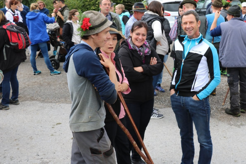 Almabtrieb Hochfeldernalm 2016 – Almvieh wurde wieder geschmückt