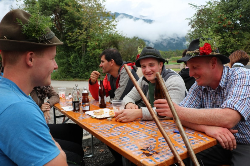 Almabtrieb Hochfeldernalm 2016 – Almvieh wurde wieder geschmückt