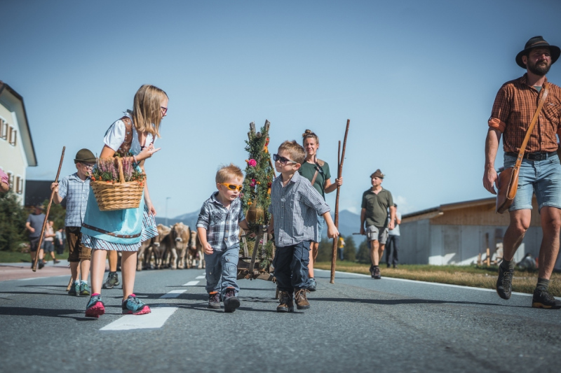 Almabtrieb Feldernalm – „der Almsommer hat uns viel abverlangt“