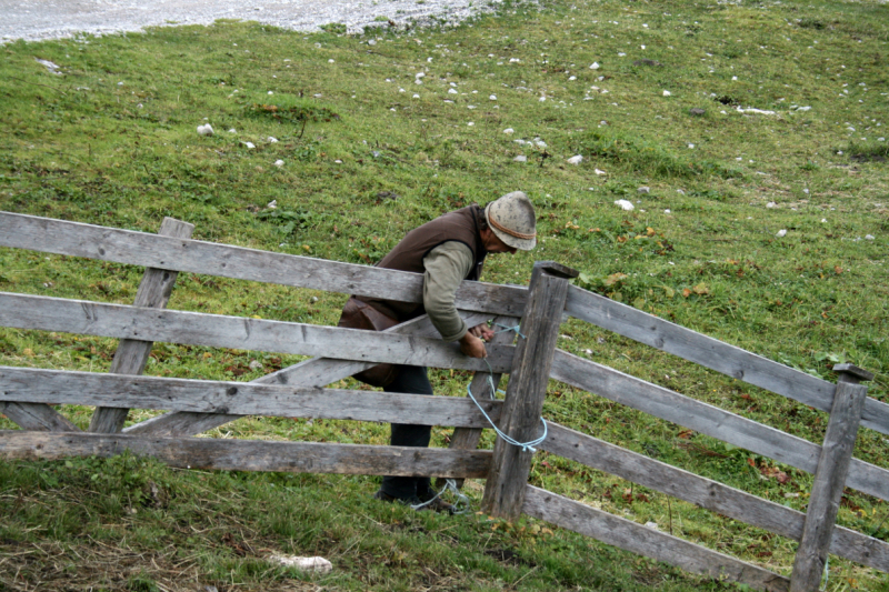 „Almentaufe“ hinter den Mieminger Bergen