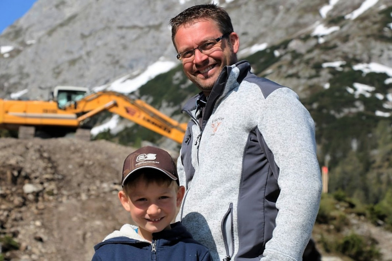Bagger auf der Seebenalm – „Vorbildlich, so soll es sein“