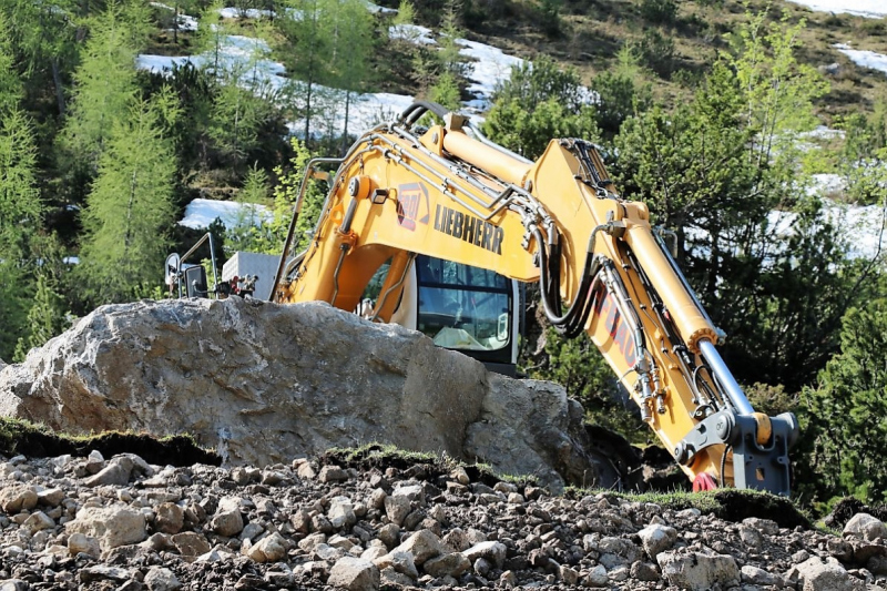 Bagger auf der Seebenalm – „Vorbildlich, so soll es sein“