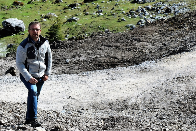Bagger auf der Seebenalm – „Vorbildlich, so soll es sein“