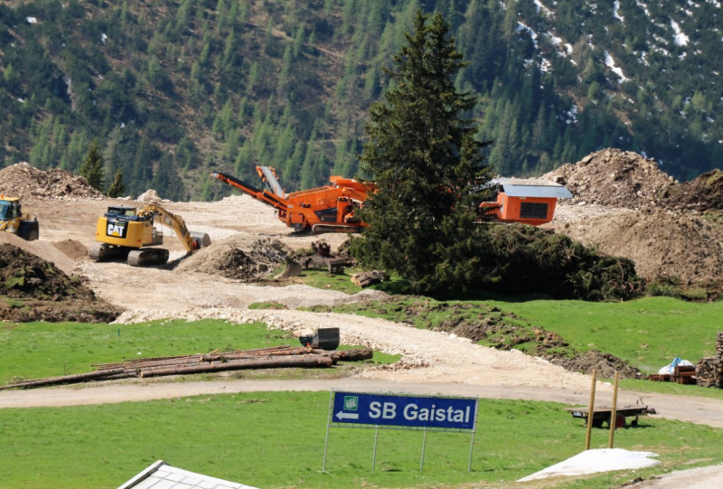 Baustelle Feldernalpe – „Fortschritte deutlich erkennbar“