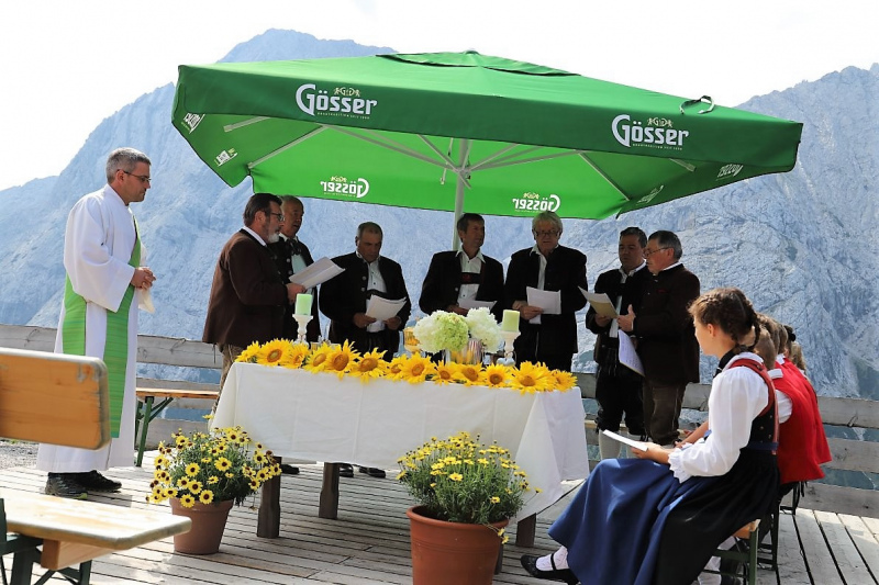 Bergmesse auf der Hochfeldernalm – Festakt Mieminger Sänger