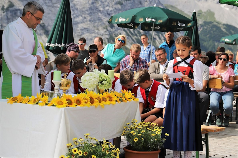 Bergmesse auf der Hochfeldernalm – Festakt Mieminger Sänger