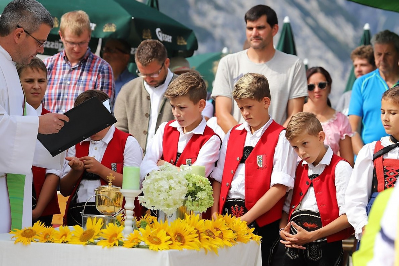 Bergmesse auf der Hochfeldernalm – Festakt Mieminger Sänger