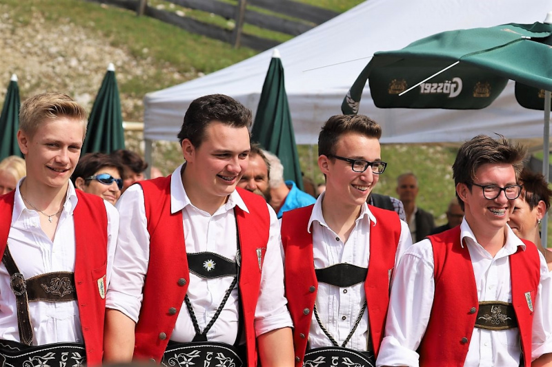 Bergmesse auf der Hochfeldernalm – Festakt Mieminger Sänger