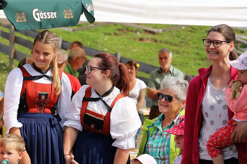 Bergmesse auf der Hochfeldernalm – Festakt Mieminger Sänger
