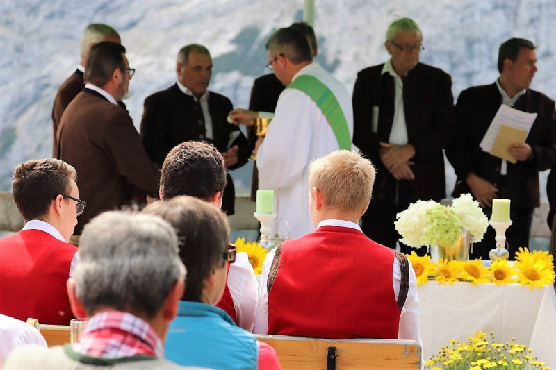 Bergmesse auf der Hochfeldernalm – Festakt Mieminger Sänger