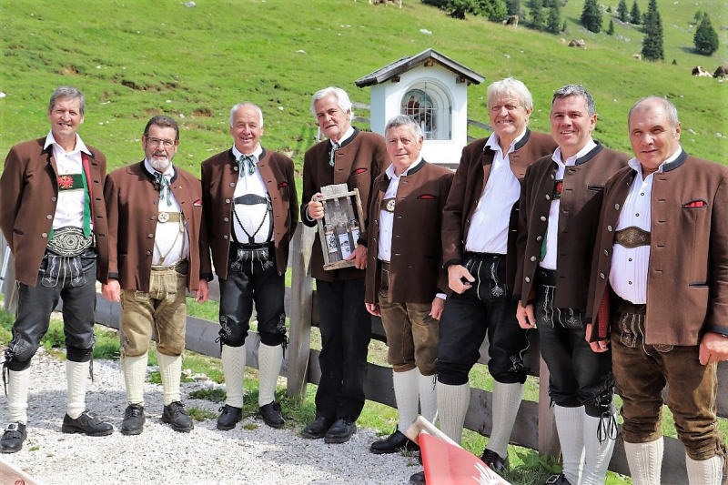 Bergmesse auf der Hochfeldernalm – Festakt Mieminger Sänger