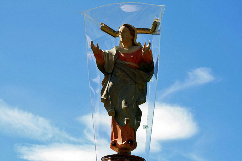 Bergmesse mit Segnung der Mariensäule