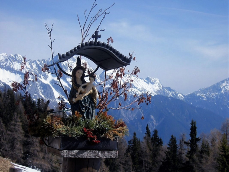 Simmeringalm – mit Blick auf die Mieminger Berge