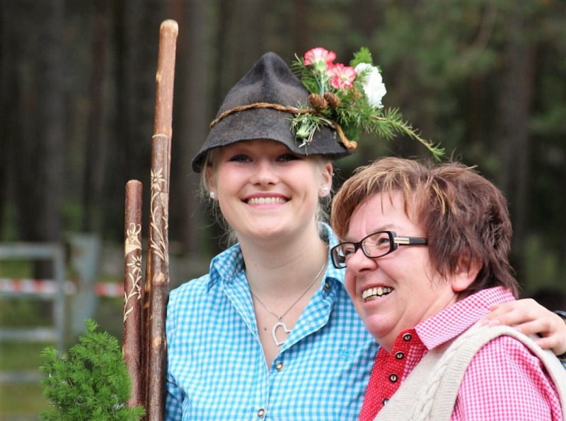 Drei-Almen-Abtrieb in Mieming – Abschied des Marienberg-Hirten
