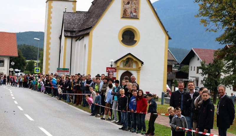 Drei-Almen-Abtrieb in Mieming – Abschied des Marienberg-Hirten