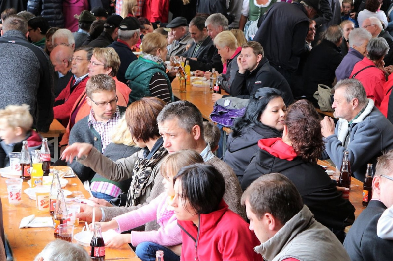 Drei-Almen-Abtrieb in Mieming – Abschied des Marienberg-Hirten