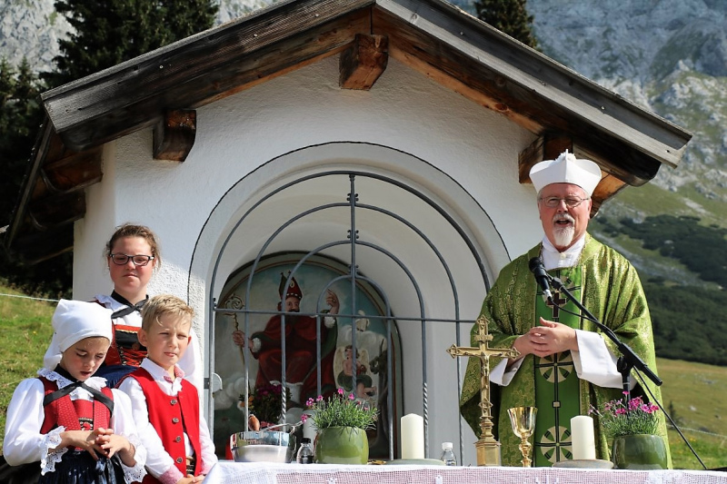 Einweihung Hochfeldernalm - „Dorffest“ auf der Mieminger Alpe