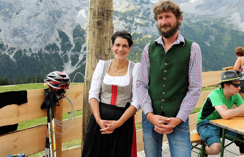 Einweihung Hochfeldernalm - „Dorffest“ auf der Mieminger Alpe