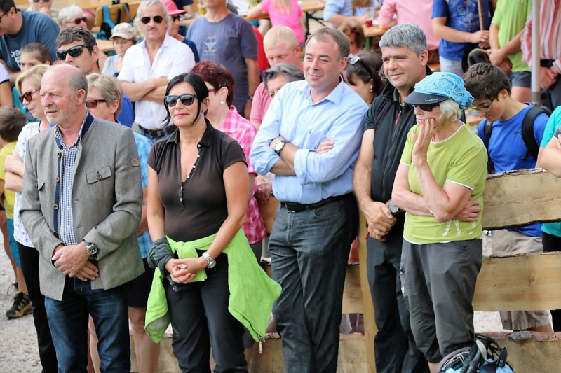 Einweihung Hochfeldernalm - „Dorffest“ auf der Mieminger Alpe