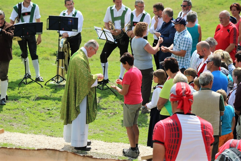Einweihung Hochfeldernalm - „Dorffest“ auf der Mieminger Alpe