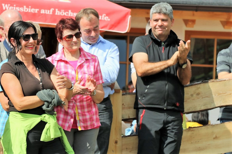 Einweihung Hochfeldernalm - „Dorffest“ auf der Mieminger Alpe