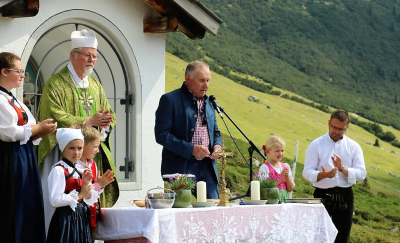 Einweihung Hochfeldernalm - „Dorffest“ auf der Mieminger Alpe