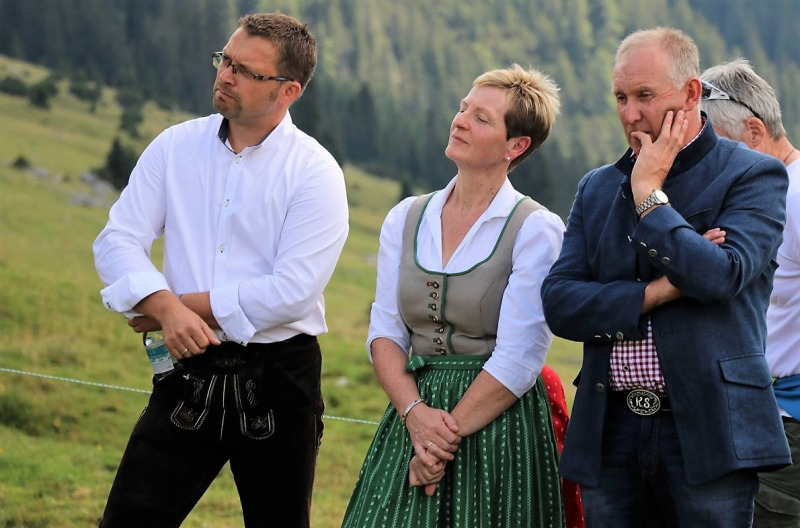 Einweihung Hochfeldernalm - „Dorffest“ auf der Mieminger Alpe