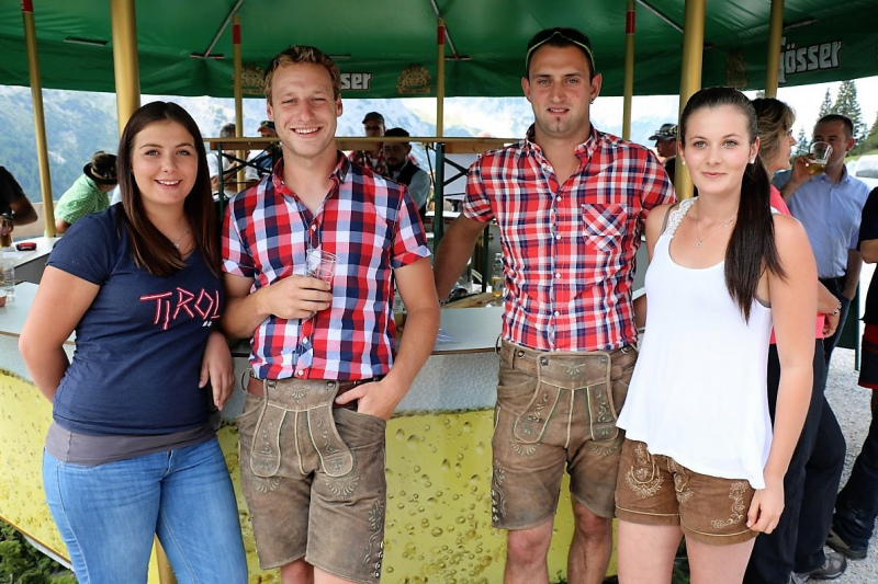 Einweihung Hochfeldernalm - „Dorffest“ auf der Mieminger Alpe