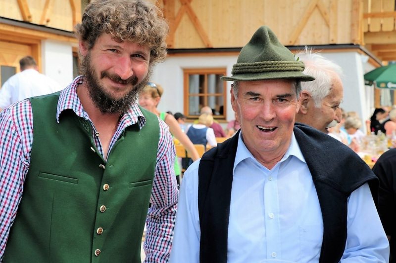 Einweihung Hochfeldernalm - „Dorffest“ auf der Mieminger Alpe