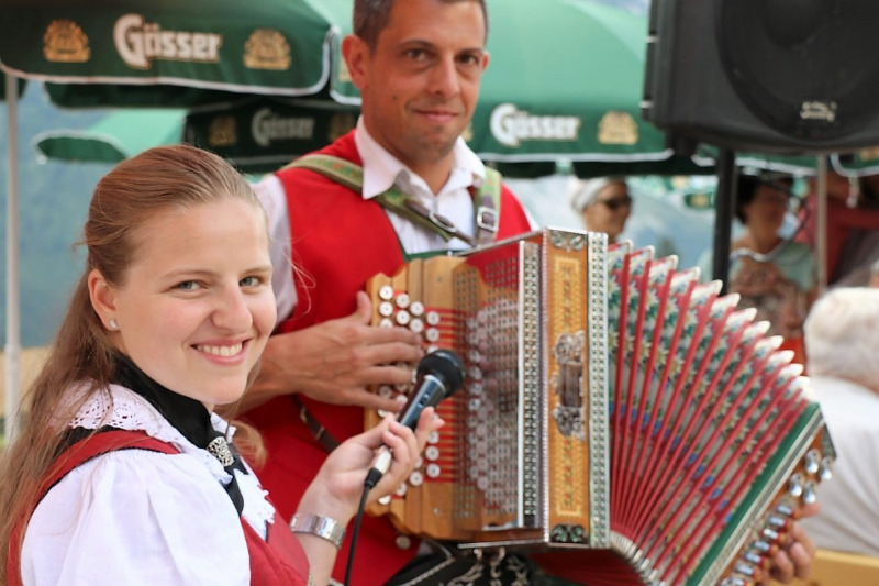 Einweihung Hochfeldernalm - „Dorffest“ auf der Mieminger Alpe